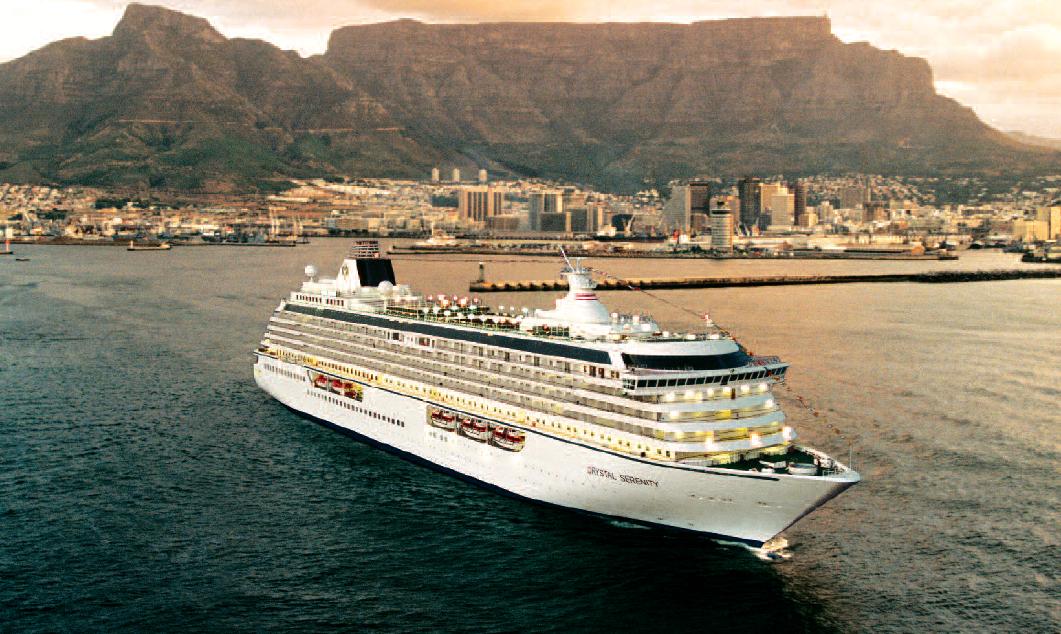 CRYSTAL SERENITY CRUCEROS VUELTA AL MUNDO CRUCEROS DE LUJO LUXURY CRUISES WORLD CRUISE 